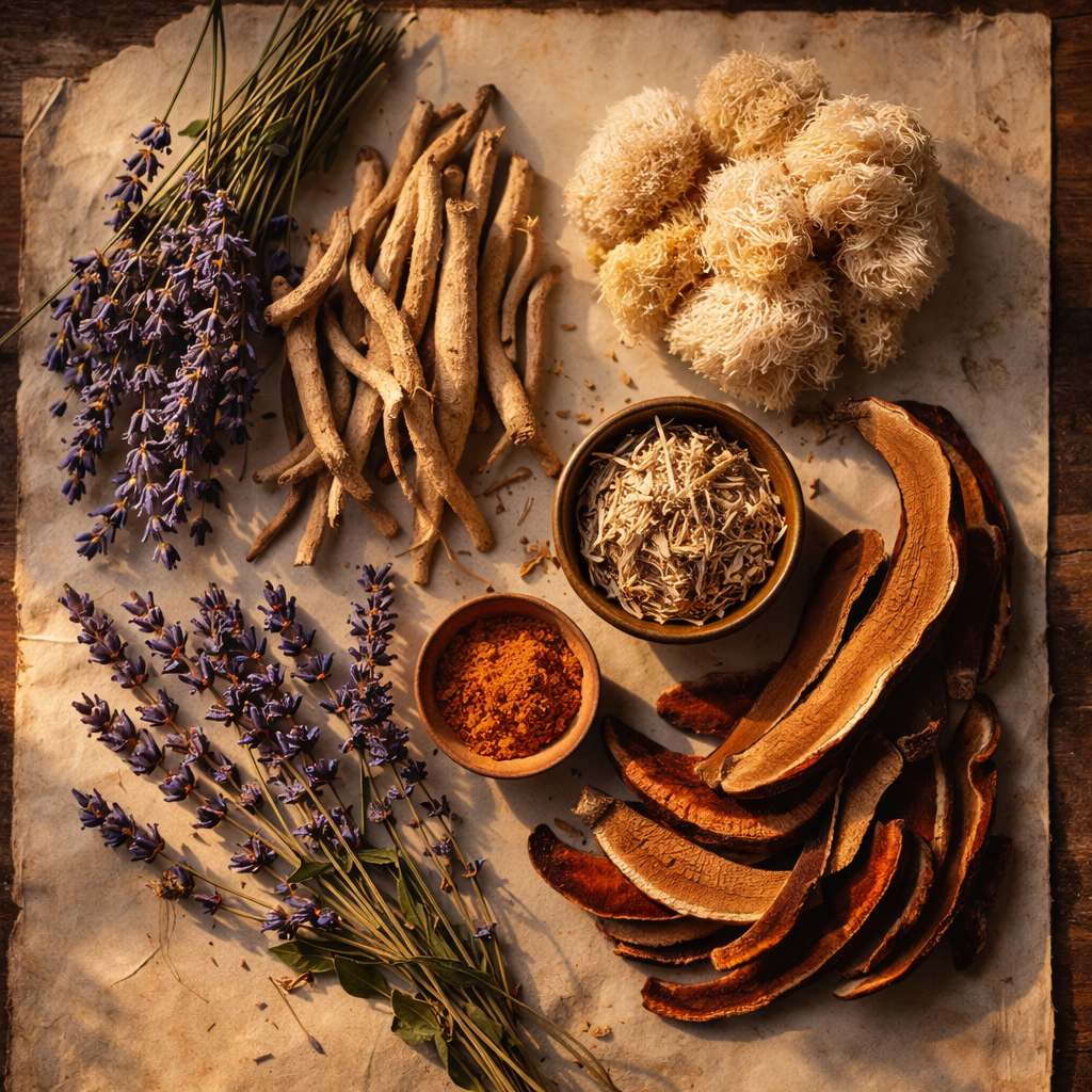 Adaptogenic mushrooms